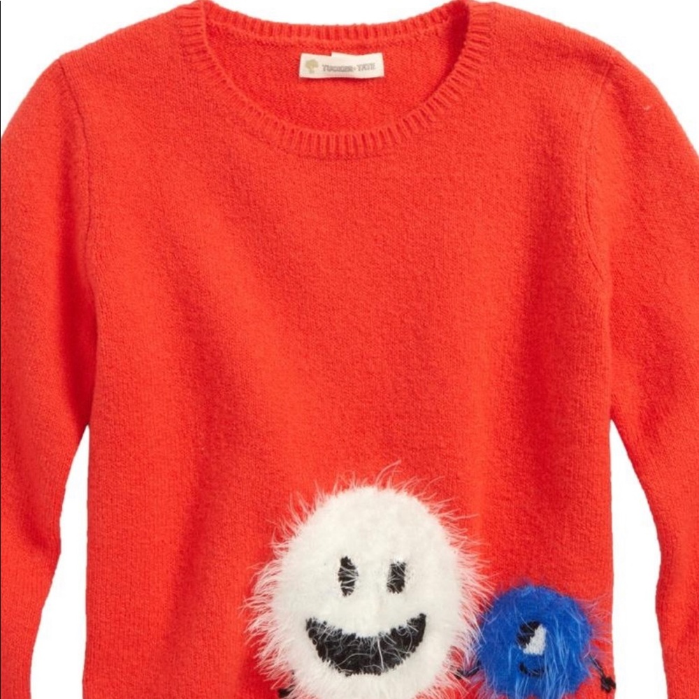 Tucker+Tate Girls Cashmere/Cotton Sweater NWT